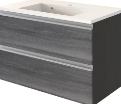 Waschbeckenunterschrank mit Waschbecken 80 AREZZO
