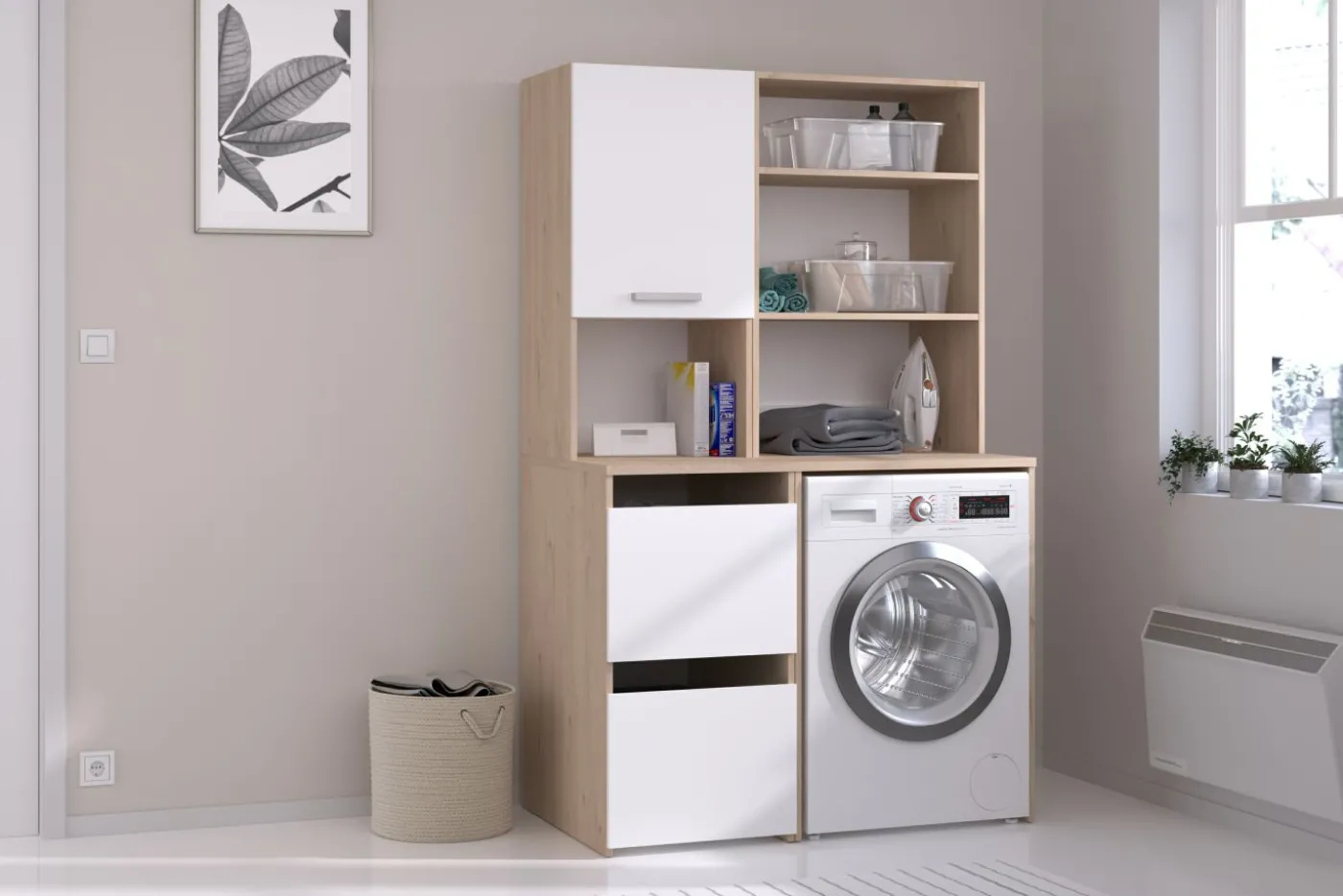 Waschmaschinenumbauschränke-Set LAUNDRY 5