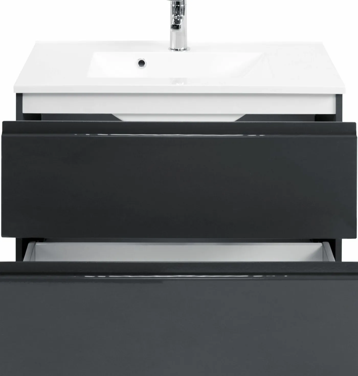 Waschtischunterschrank 80 mit Mineralgussbecken CARDIFF