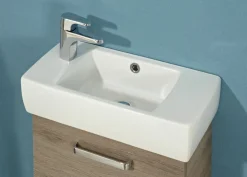 Waschtischunterschrank mit Keramikwaschtisch OFFENBACH